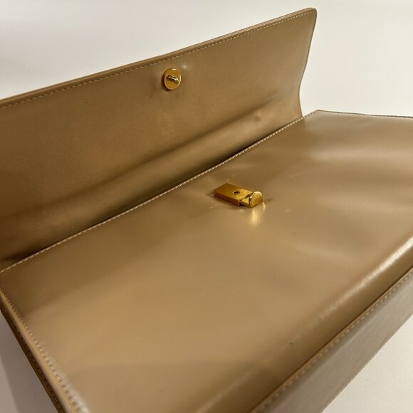 【6MK】Givenchy Beige Leather Handbag sku#85257 (gently used) - Picture 10 of 16